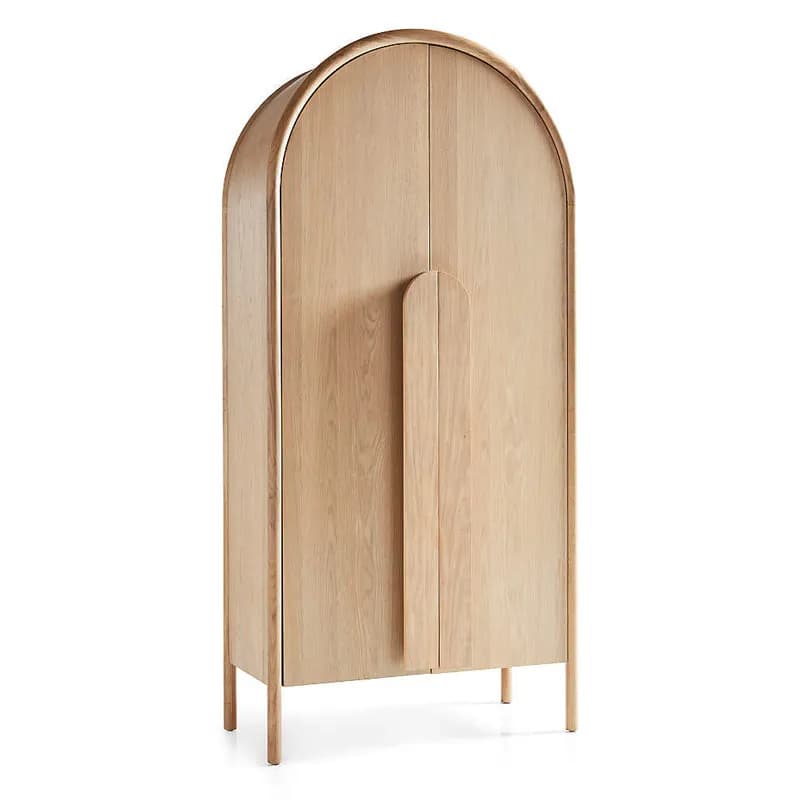 Armoire moderne pour salon, armoire mobile étroite intégrée, meubles de style nordique pour chambre