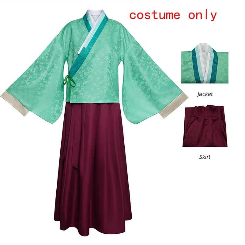 Maomao Cosplay Costume Anime boutaire journaux tenues Mao Mao Kimono Halloween carnaval fête pour le