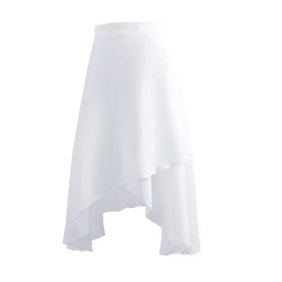 Jupes de Ballet pour femmes et filles, jupe portefeuille en mousseline de soie, jupes de danse moder