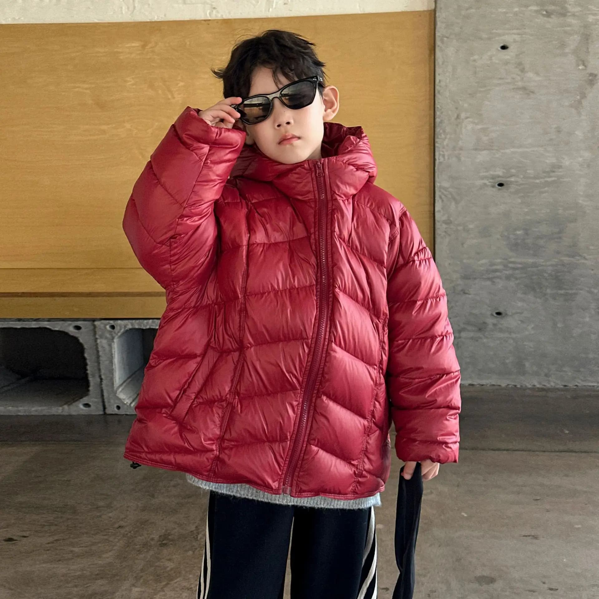 Doudoune pour garçon, manteau épais et chaud, coupe ample, nouvelle collection automne hiver 2025