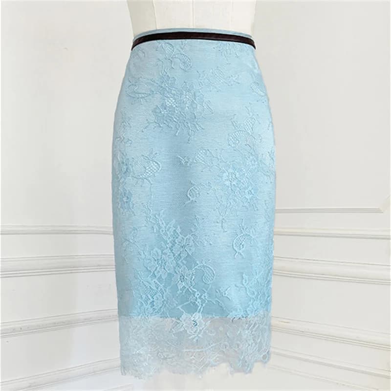 Jupe pour femme Nouvelle jupe longue slim à taille haute pour le printemps 2026 Jupe mi-longue pour