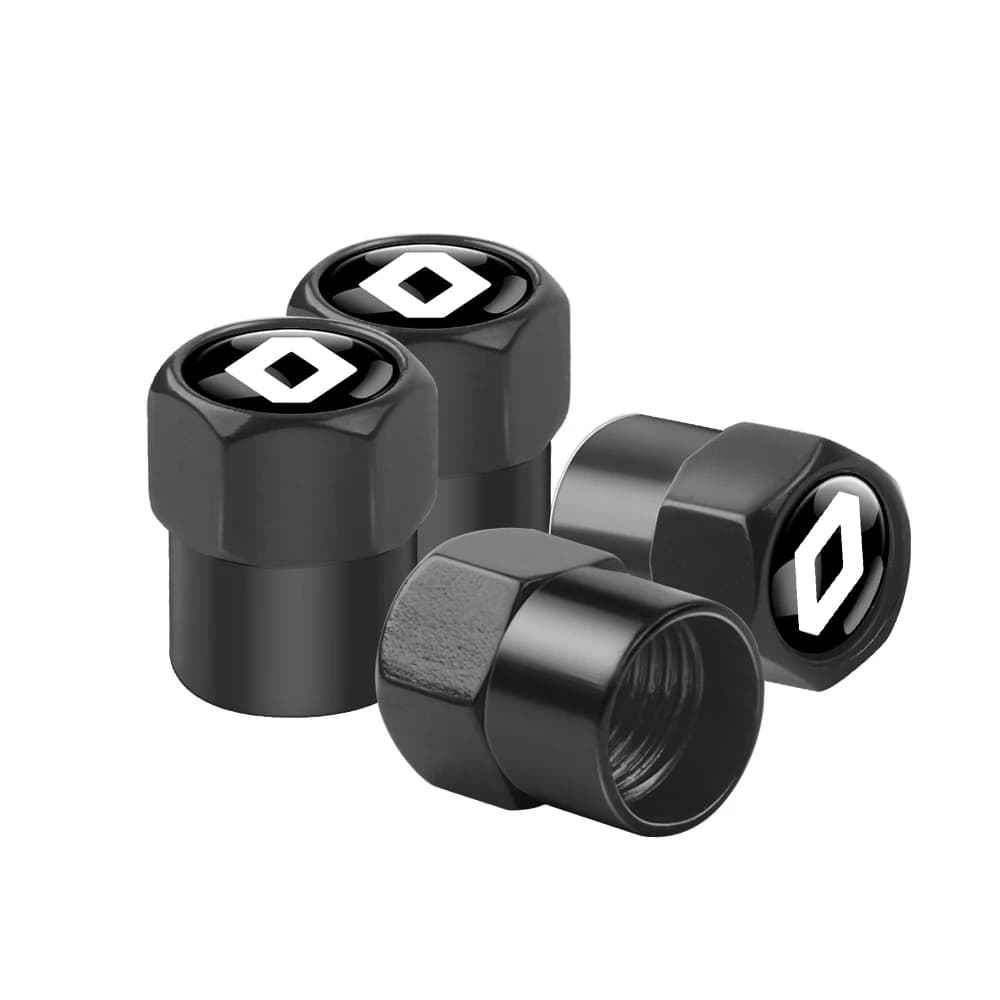 Bouchons de Valve de pneu de roue de voiture, couvercles de tige de jante de pneu pour Renault RS Ko