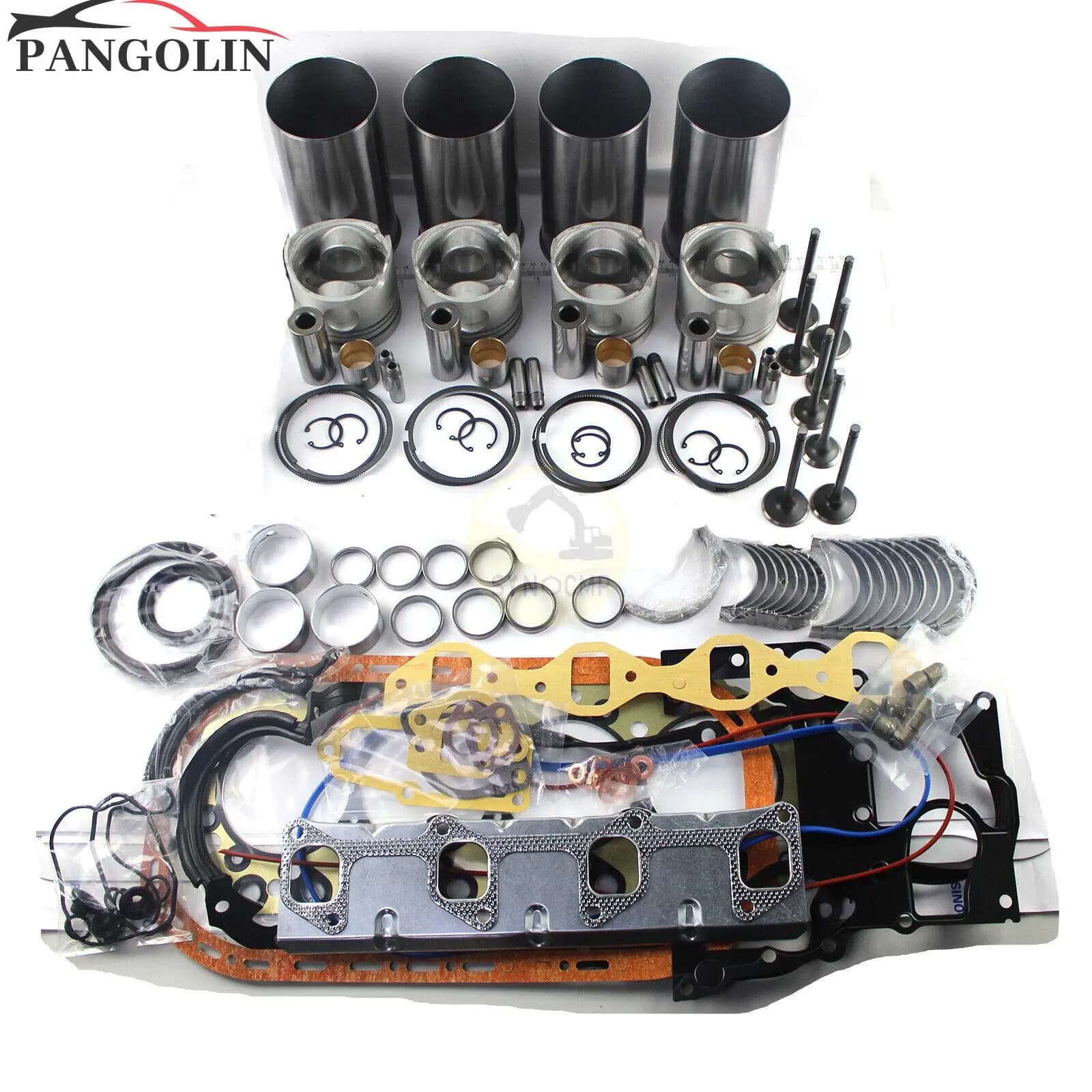Révision de moteur Kit de Reconstruction pour Isuzu 4JB1 2.8L Non turbo Moteur Mustang Bobcat 843 85
