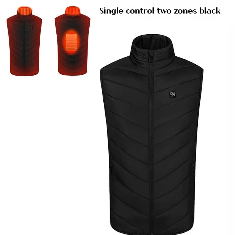 Gilet chauffant USB Rechargeable pour hommes femmes gilet chauffant Intelligent avec chaleur constan