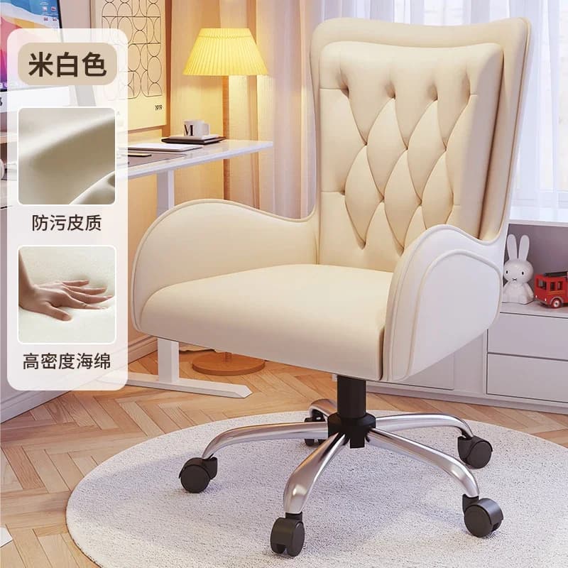 Coussin de dossier de chaise de bureau d'extension Kawaii, Design à bas prix, chaise de jeu de luxe