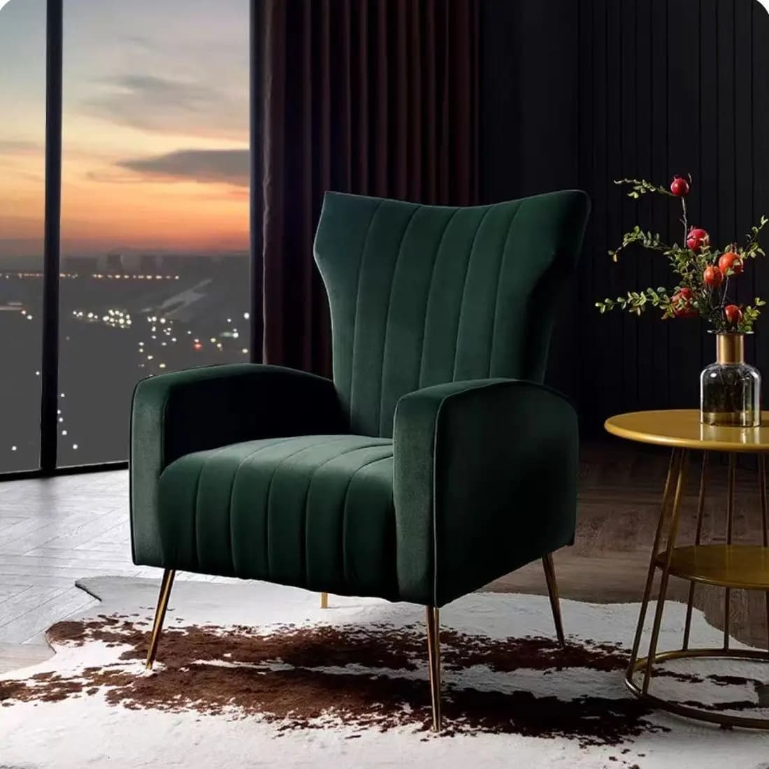 Chaise de bureau ergonomique Simple, repose-pieds simple, accoudoir, chaise longue de styliste nordi