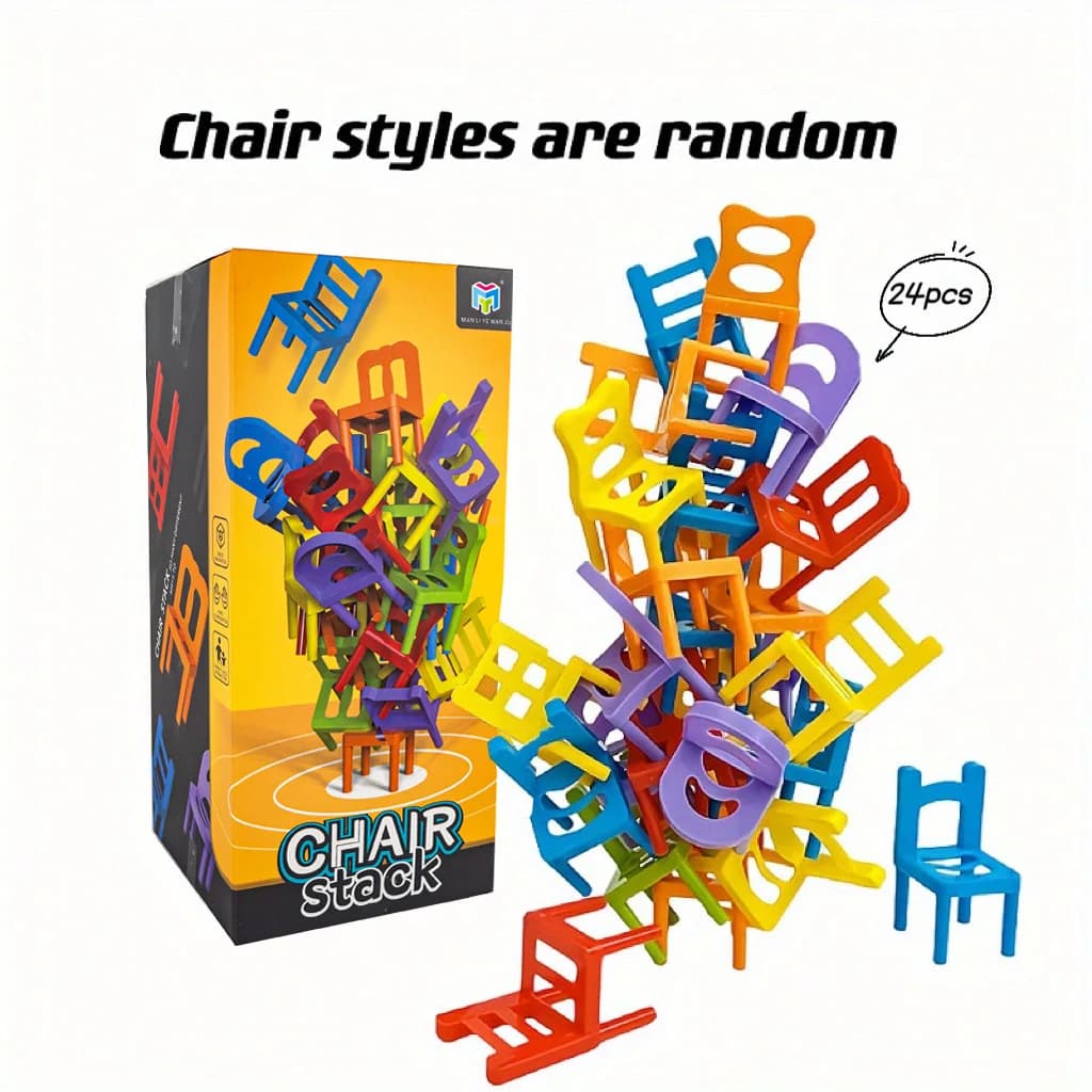 24-42pc puzzle pour enfants chaise pliante jouet jeu interactif parent-enfant pour enfants chaise pi