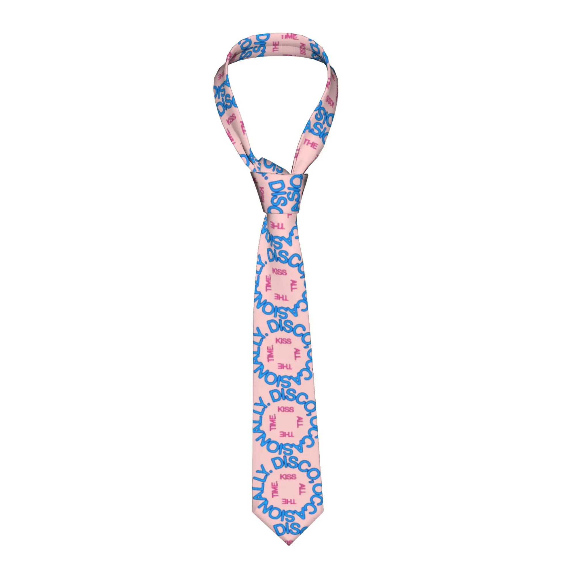 Cravate Harrys Styles Kiss All The Time – Accessoire de mode pour homme, cravate à motif de haute qu
