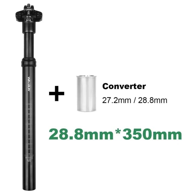 Tige de selle à Suspension télescopique pour vtt, levier compte-gouttes 27.2 28.4 28.8 30.4 30.9 31.