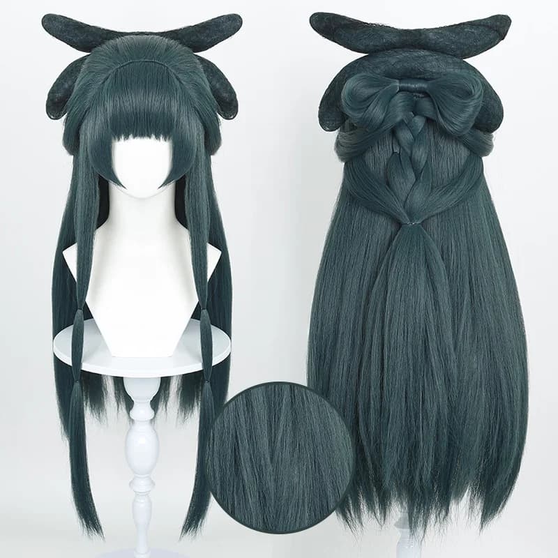 Anime l'apothicaire journaux Maomao Cosplay perruque Mao Mao cheveux Rose Net perruques