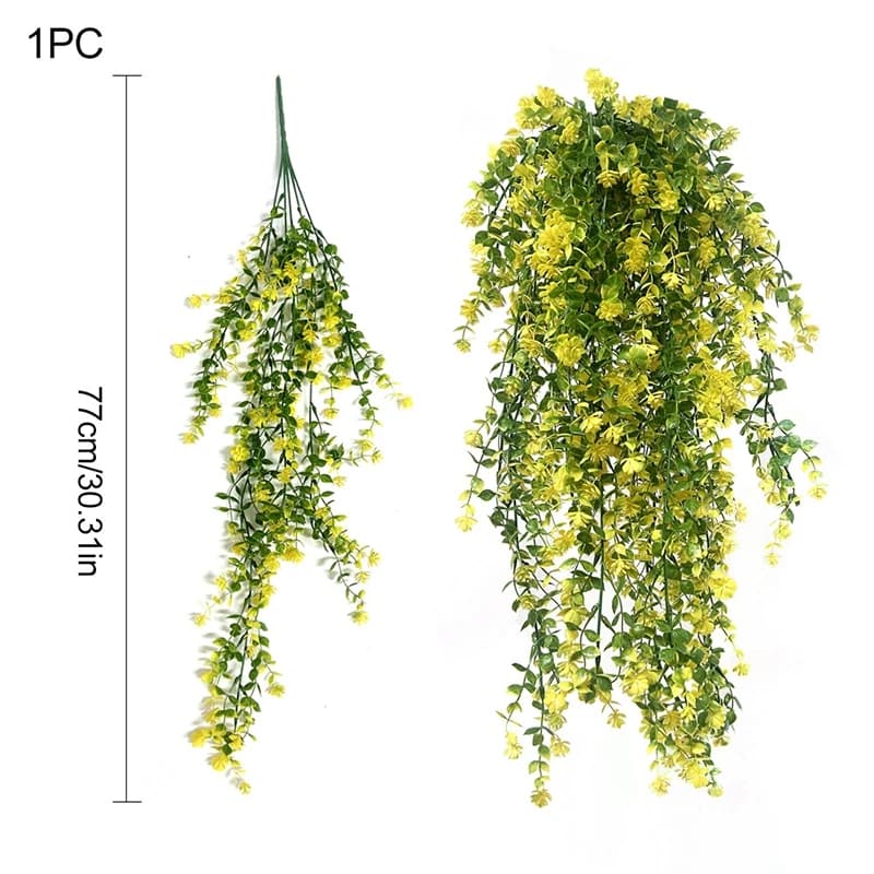Plante Artificielle et Fleurs, Longue Guirlande de Fleurs de Volubilis, Accessoires de Décoration Ex