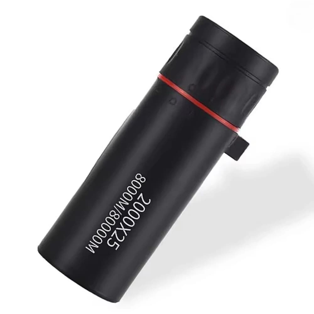 Télescope monoculaire HD 2000X25 pour l'observation des oiseaux, portée longue de 80000 m, portable