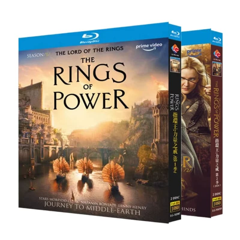 Le Seigneur des Anneaux : Les Anneaux du pouvoir Saison 1 -2 Disque Blu-ray