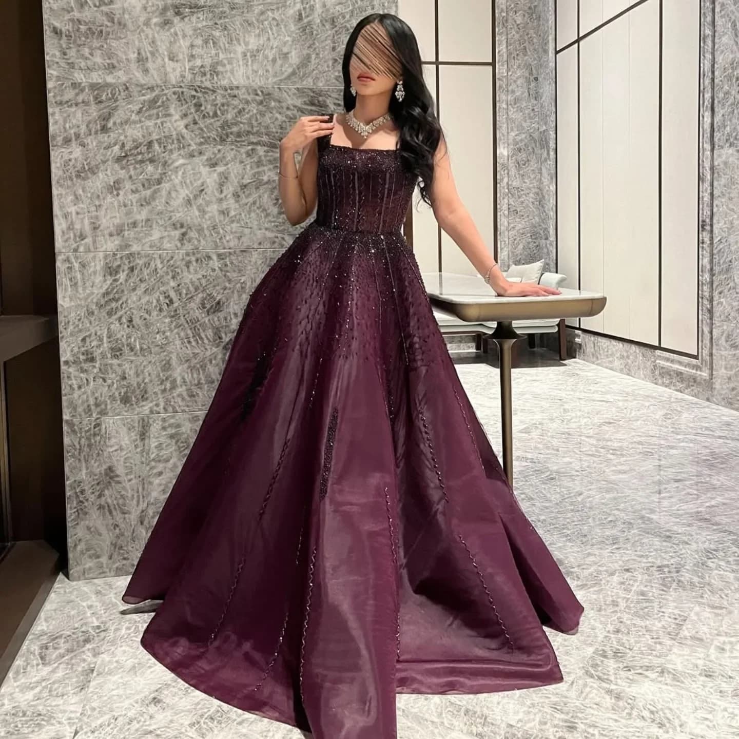 Robes de soirée élégantes de Dubaï, robes de bal luxueuses pour occasions spéciales, robes de bal bo