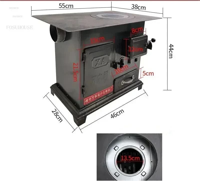 Brûleur multifonction portable pour camping, poêles d'extérieur, bois de chauffage, réchauds pour la
