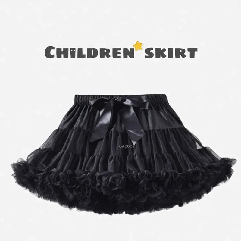 Petite jupe Tutu pour petites filles de 1 à 15 ans, jupes bouffantes en Tulle, vêtements princesse p