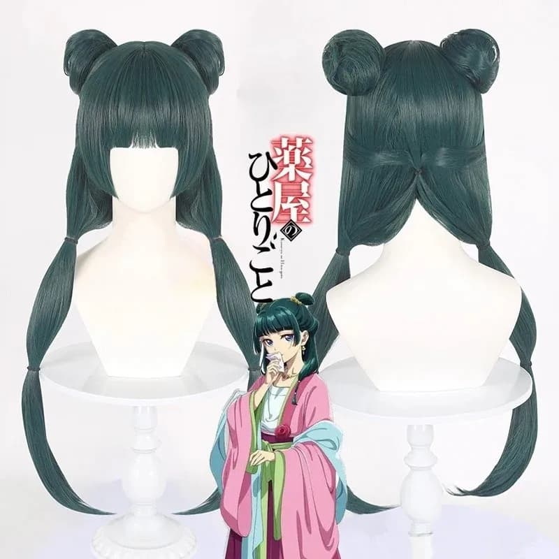 Maomao Cosplay Costume perruque Anime l'apothicaire Mao Mao grande taille robe rose fête d'halloween