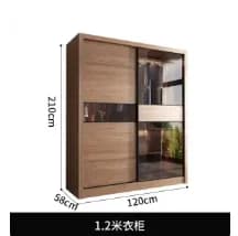 Rangement suspendu garde-robe vêtements Dressing parfum armoire en bois Organization vêtements Roper