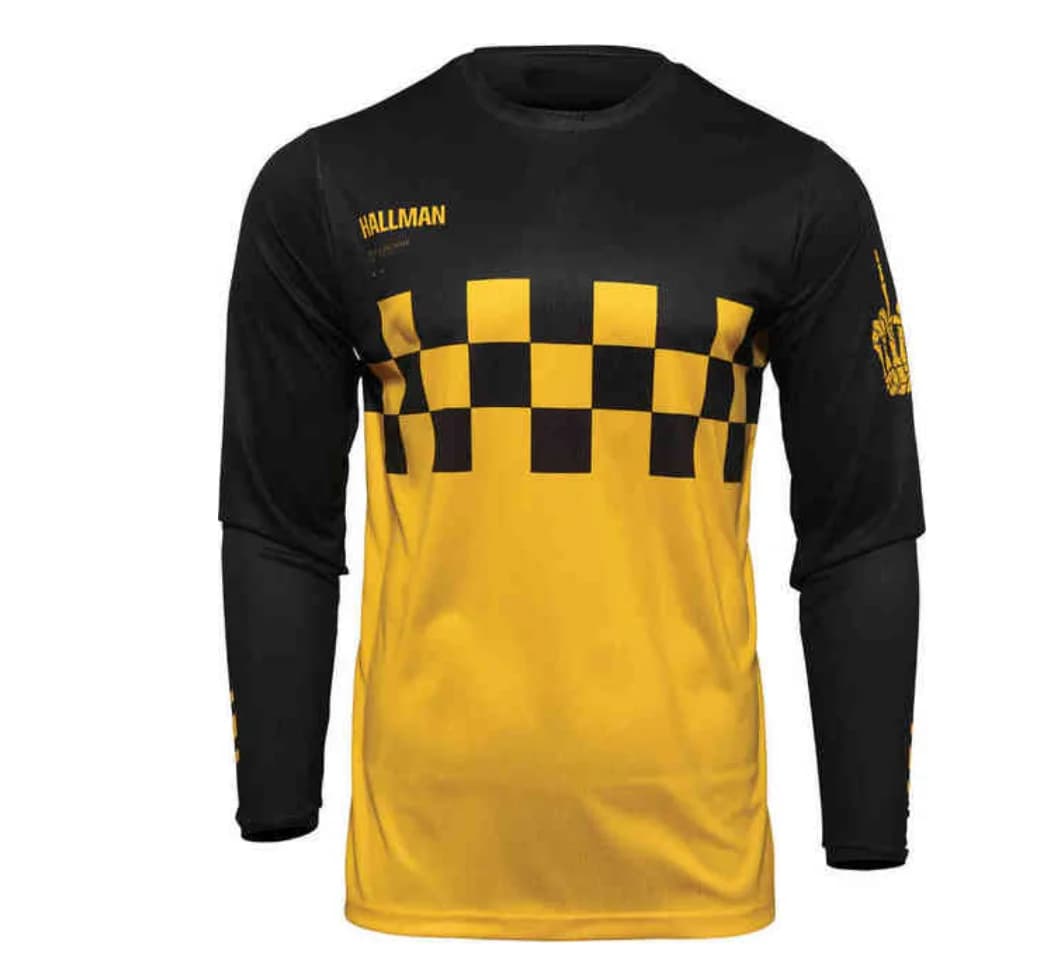 Maillot de descente de moto à manches longues pour hommes, T-shirt de Motocross, chemise vtt, vêteme