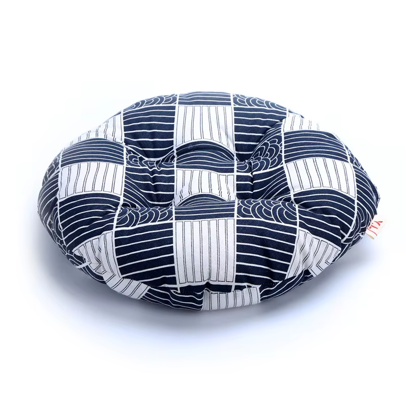 Coussin Rond Japonais Doux et Épais en Polymères artificiel astiques pour Siège, hypothécaire ami, F