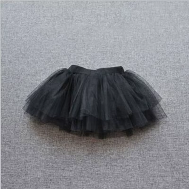 Jupe Tutu en Tulle pour petites filles, jupon de ballerine, jupes de Ballet moelleuses pour enfants,