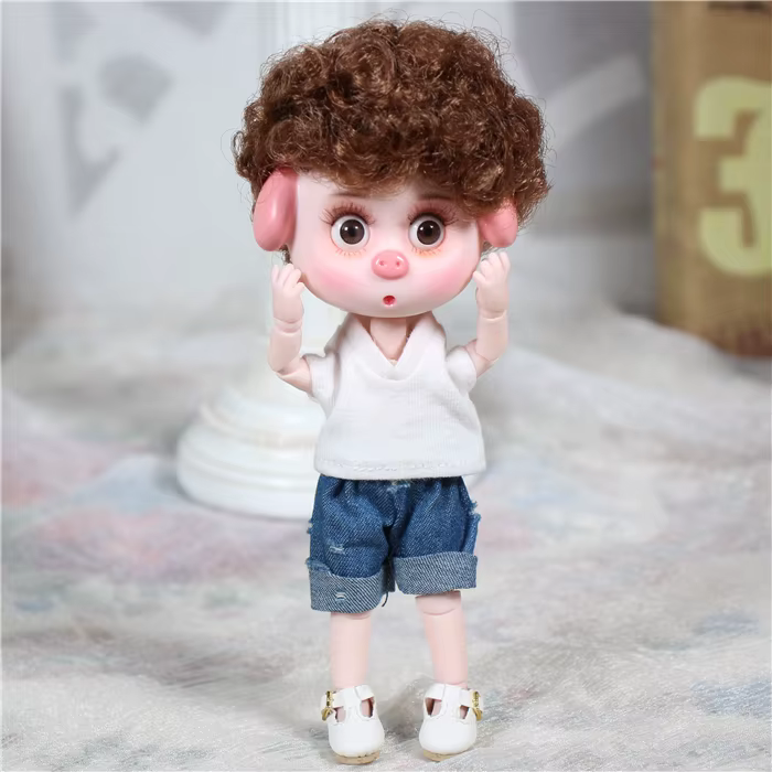 DBS – poupée DODO de 14cm, jouet féerique de rêve, vêtements et chaussures, corps articulé, poupée m