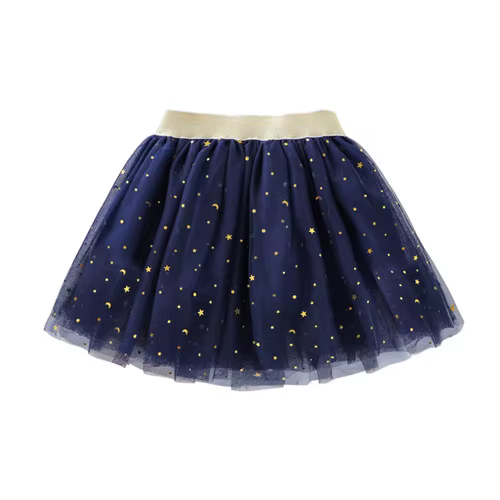 Jupes pour enfants pour filles été coton dentelle bébé Mini Tutu jupes étoiles paillettes danse pail