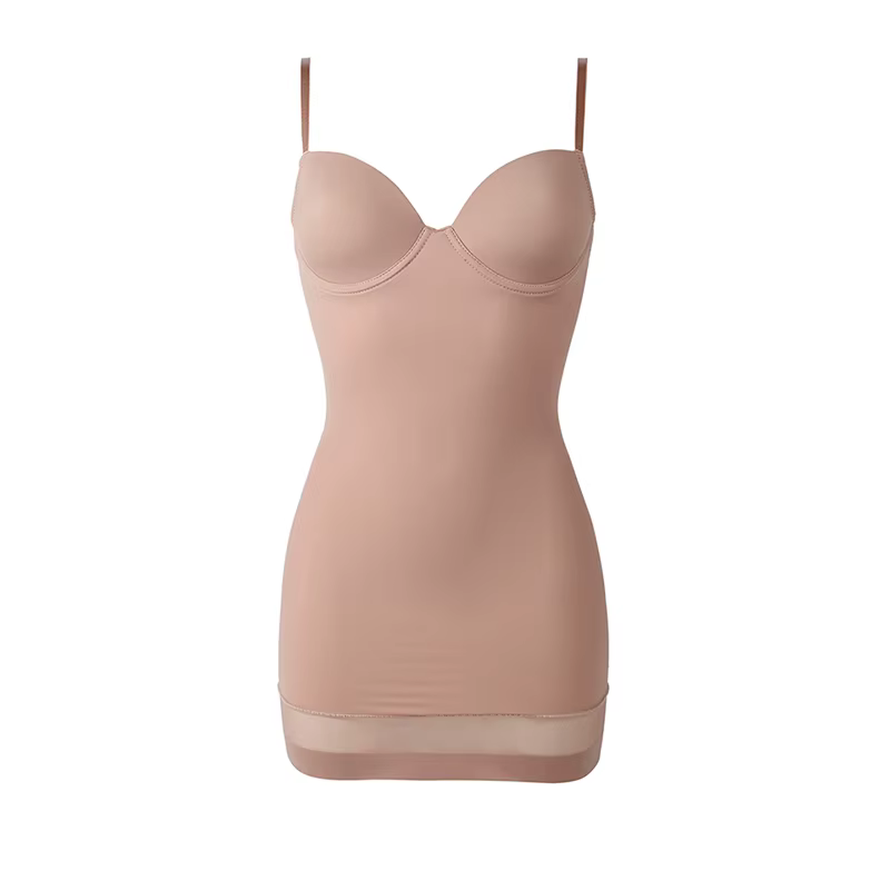 Jupon Slim pour femmes, contrôle de la mode, sous-robe, Ropa, vêtements intimes Sexy, sous-jupe pour