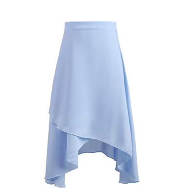 Jupe Longue de Ballet en Mousseline de Soie pour Femme, Tutu de Danse Fluide pour Ballerine