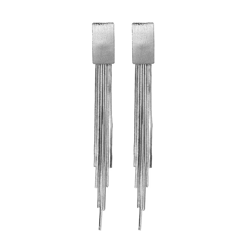 Boucles d'oreilles longues en argent Sterling 925 pour femmes, nouveau Design, ravissantes filles, c