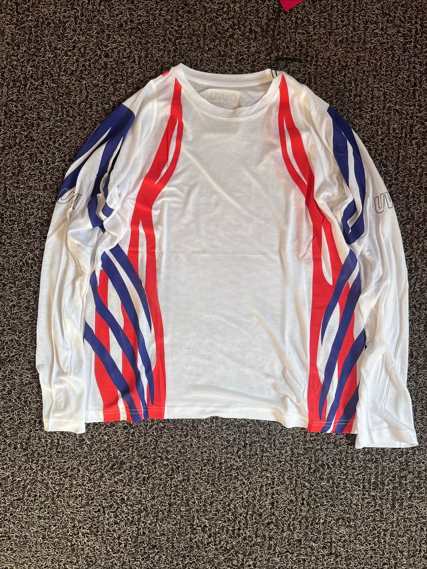 UVU Runing T-shirt à manches longues léger et à séchage rapide, haut de sport respirant pour la cour