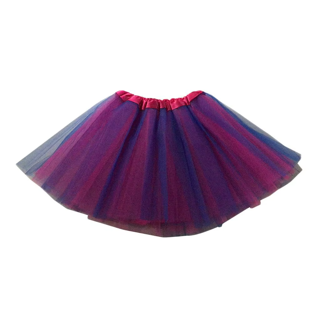Mini jupe tutu colorée en tulle arc-en-ciel pour filles, jupon de princesse pour enfants, vêtements 