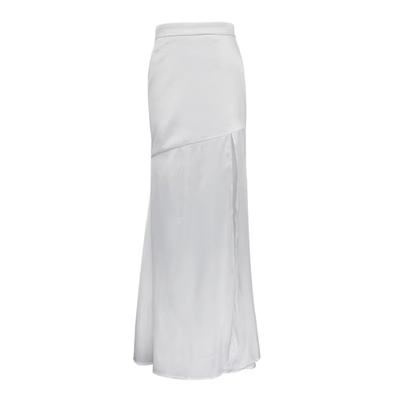 Jupe sirène Sexy pour femmes, élégante, taille haute, fente Slim, longue, moulante, Maxi, queue de p
