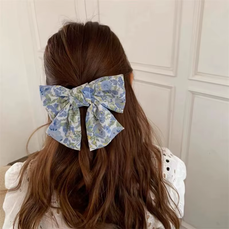 Barrettes à cheveux élégantes pour femmes, nœuds blancs et noirs, pinces à cheveux pour femmes et fi