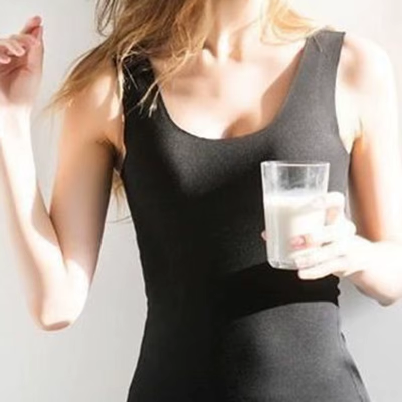 Sous-vêtement thermique glaThermo Lingerie pour femme, vêtements d'hiver confortables, haut chaud, v
