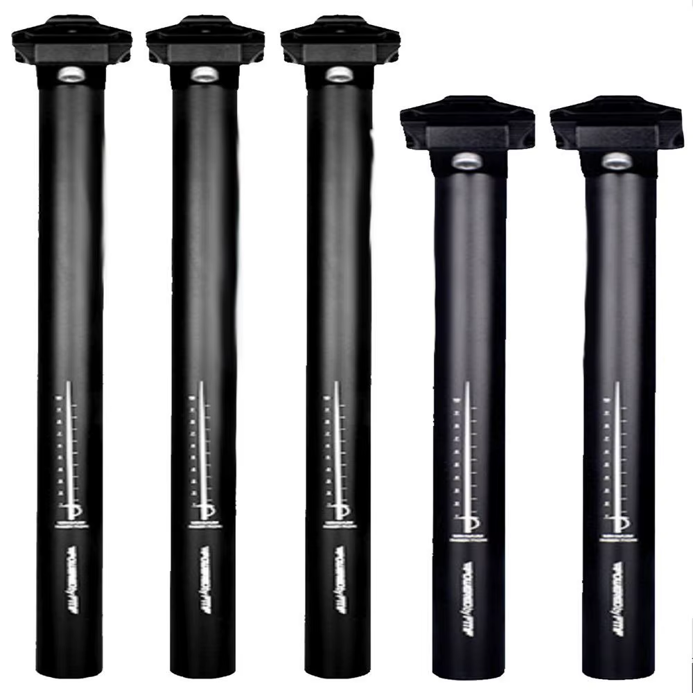 Tige de selle de vélo télescopique extensible, tige de selle en alliage d'aluminium, pièces de vélo