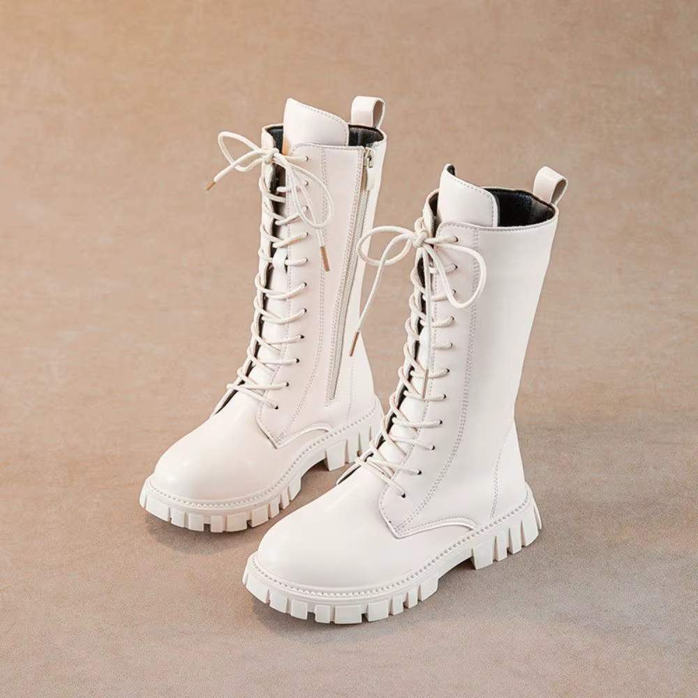 Bottes longues de Cosplay pour filles, bottes en cuir, bottes de jeu de rôle pour filles, Halloween,