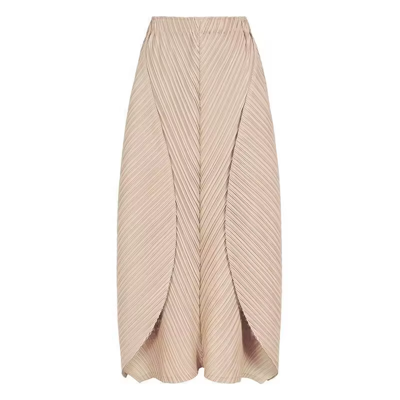 Jupes pour femmes femme vêtements nouvelle belle Lssey Miyake couleur unie 2025 printemps et été nou