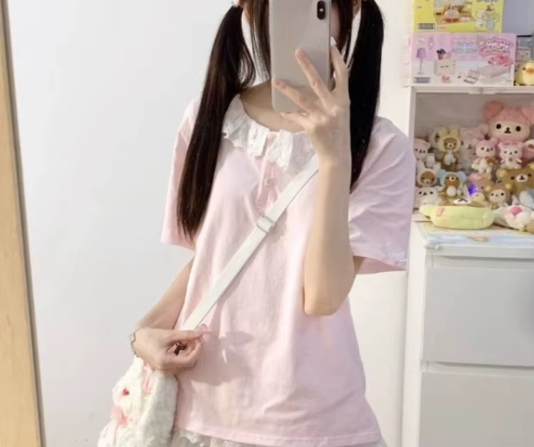 Jupes mignonnes vêtements pour femmes japonais doux Jupe taille haute a-ligne été Saia 2025 Faldas M