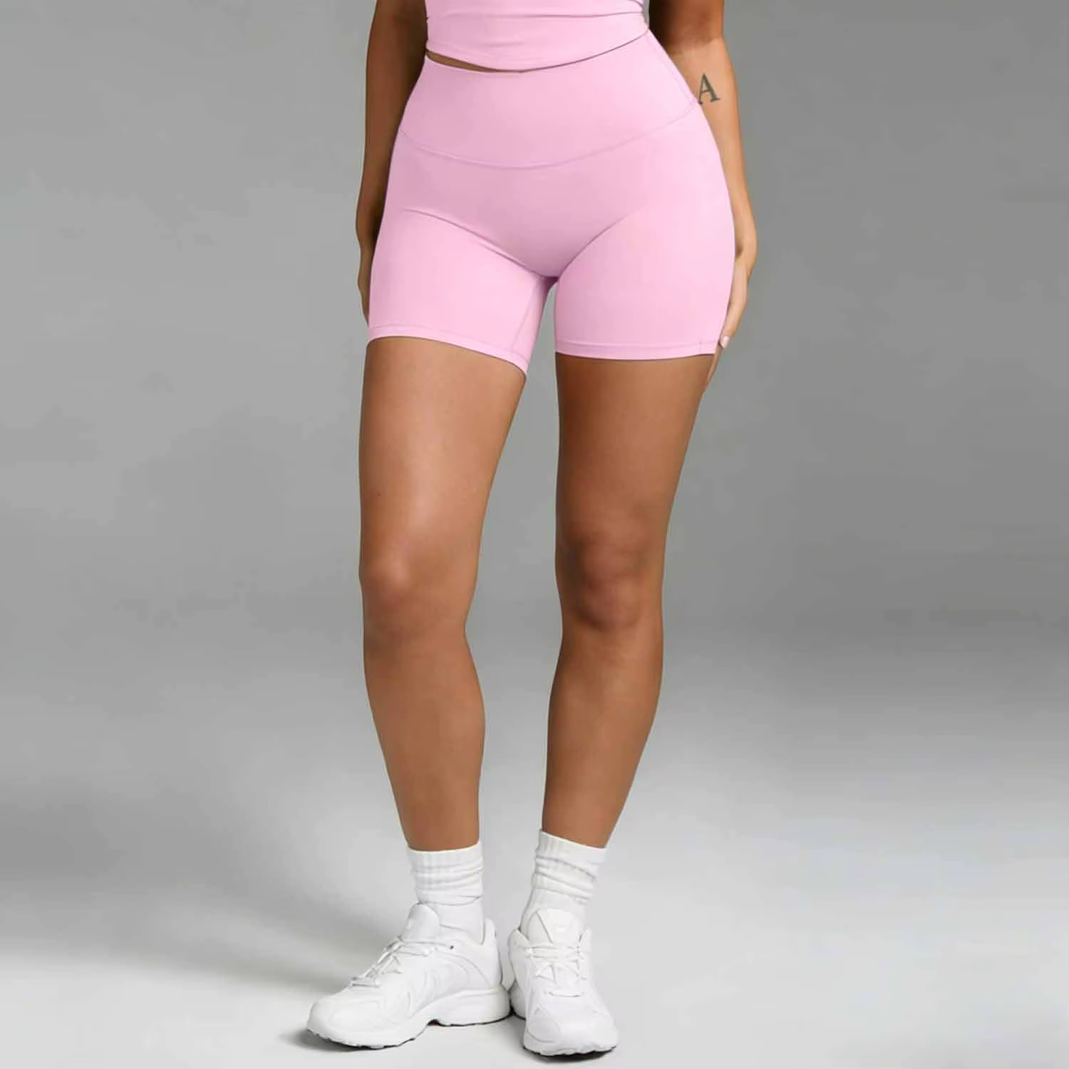 Shorts de yoga taille haute effet seconde peau, sexy, rehausseurs de fessiers, coupe en Y, pour le s