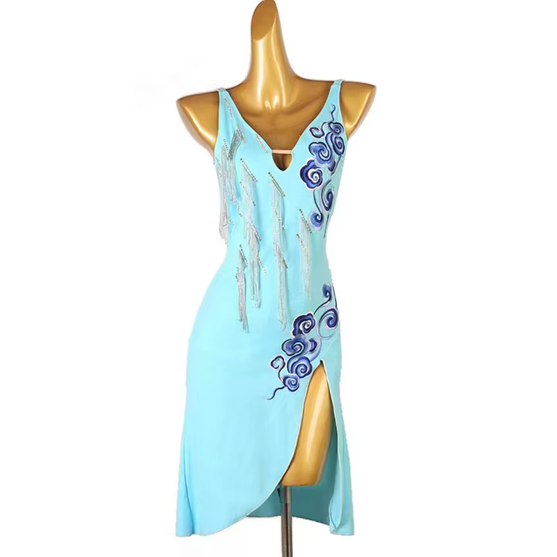 Jupe de brevLatine pour Femme, Nouveau Design, Style Pompon, Régions ba Samba, Robe de Jeu, Adulte,