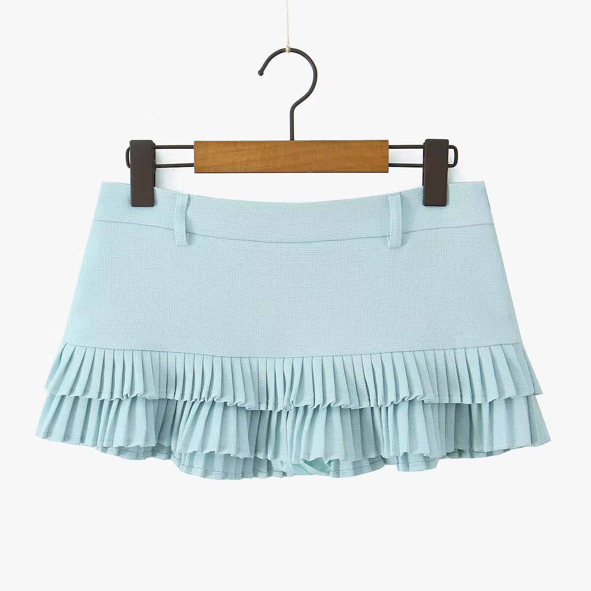 Mini jupe plissée taille basse pour femme, vêtements vintage, jupes Kawaii, jupes Harajuku, jupes co