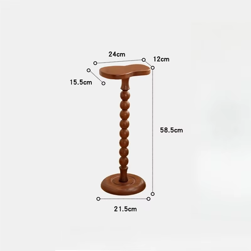 Table d'appoint de canapé de luxe rétro français, salon, Table basse Simple, étagère de rangement po