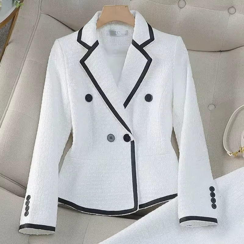 Costumes de luxe pour femmes, jupe de célébrité, petits costumes parfums, tempérament, Slim, costume