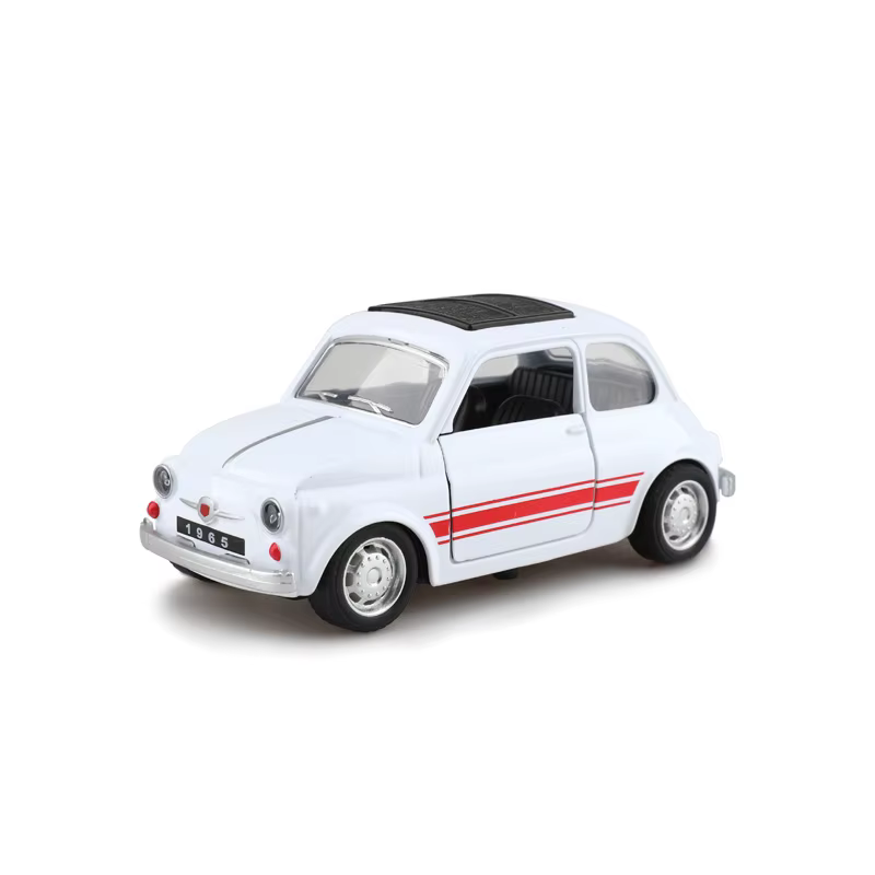 (ensaché) 1:36 FIAT, modèle de voiture en alliage, véhicule tout-terrain simulé, voiture en alliage