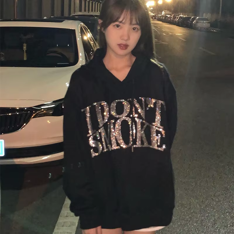 T-shirt manches longues pour femmes, gothique, Vintage, bon marché, sweat-shirt à capuche, Harajuku,