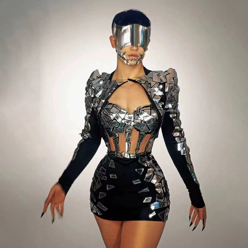 Robe de Soirée à Sequins de Haute Qualité, Tenue de Soirée, Design Personnalisé, Modèle de Défilé de