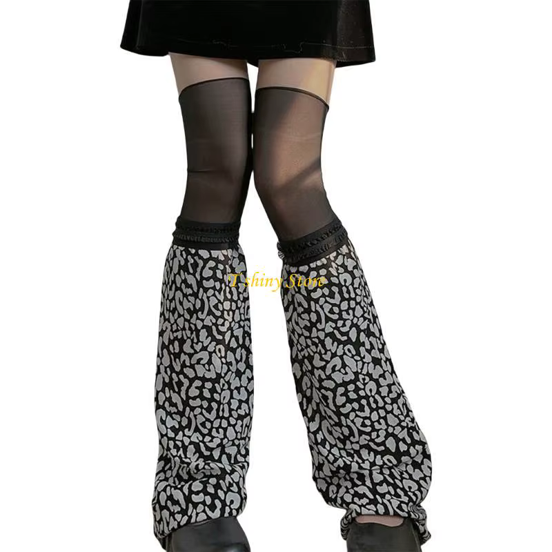 N58f harajuku mousse jambe à manches évasées dans les jambes évasées punk longues jambes leggings ga