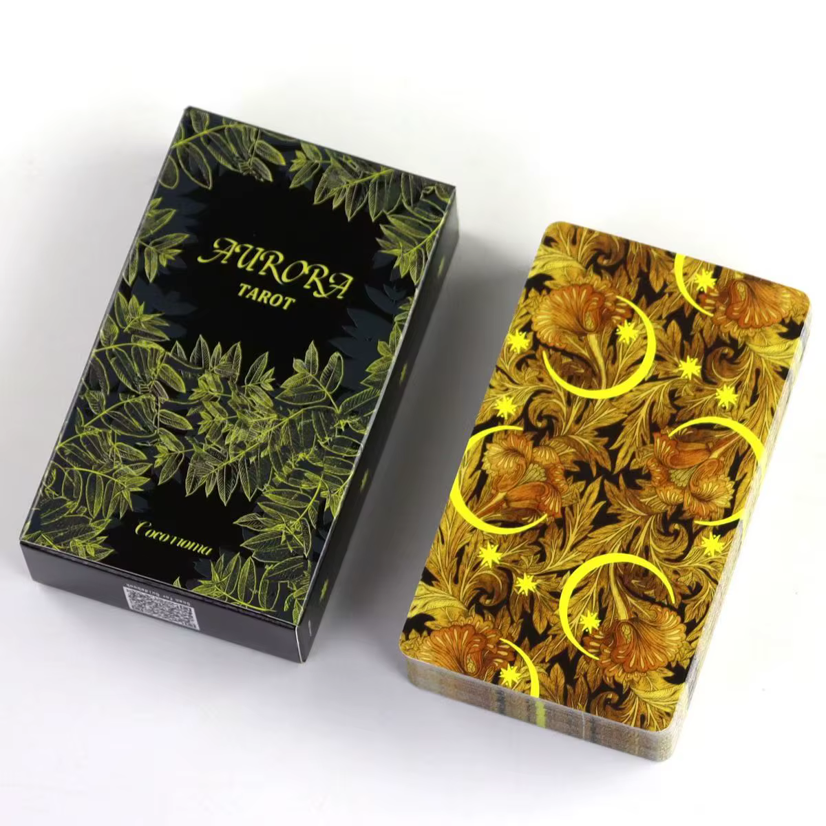Cartes de tarot aurore Let Stars guide 150.As Explore The Traditions of A Marseille, 10.3x6cm, 78 pi