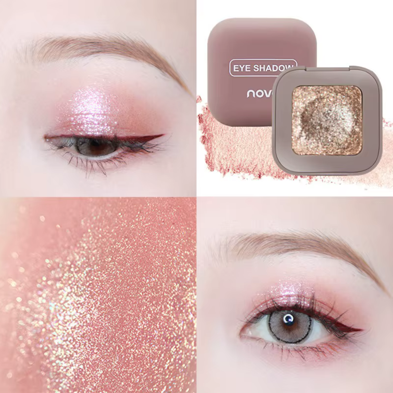NOVO Shadows – fard à paupières à paillettes, durable, bout des doigts unique, nouvelle tendance, co